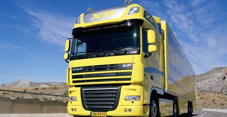 DAF XF105 -  w Europie to stary model, w Brazylii klasa premium